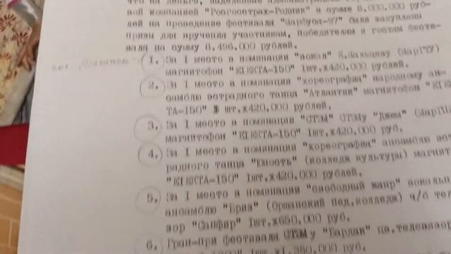 Фестиваль "Марфуся". 30 лет. Cпонсоры, призы и подарки... смотреть онлайн