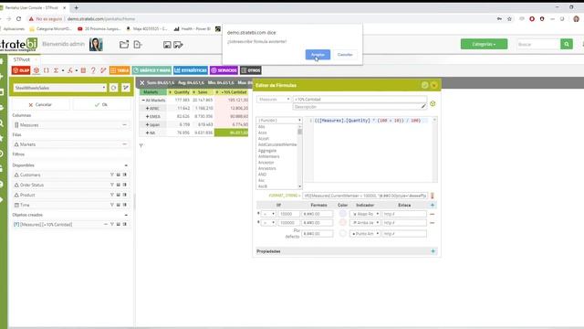 9. STPivot What if scenarios, wizard and export смотреть онлайн