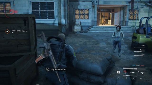 World War Z - Episode 2 Jerusalem - Chapter 1 Brain Surgery - Find Both Briefcases смотреть онлайн
