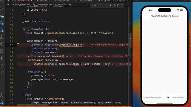 How to Generate AI Art & AI Image using DALL.E2 & Flutter смотреть онлайн