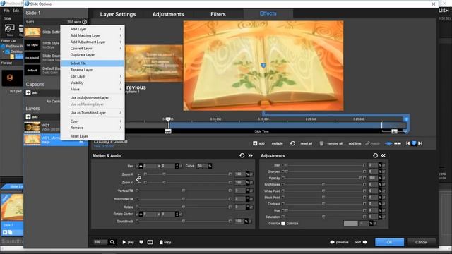 ProShow Producer.  Эффекты и трюки видеомонтажа