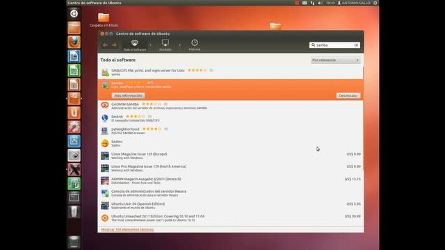INSTALACION SAMBA EN UBUNTU Y COMPARTICIÓN DE ARCHIVOS PARA WINDOWS 7 смотреть онлайн