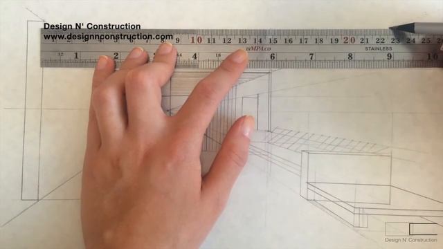 Draw Interior Of Gallery With Pen Rendering смотреть онлайн