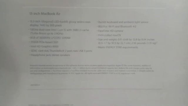 Unboxing MACBOOK AIR 13' (Core i5, Ram 8 Gb & SSD 256 Gb) by un-boxing смотреть онлайн