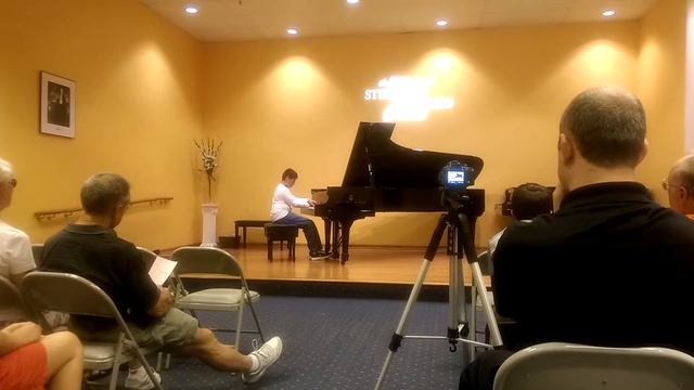 Miles' May 27, 2015 Recital - Debussy's Dr. Gradus