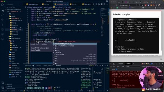 Build Coinbase Blockchain Web 3.0 App with Next.js | Sanity.io | thirdweb смотреть онлайн