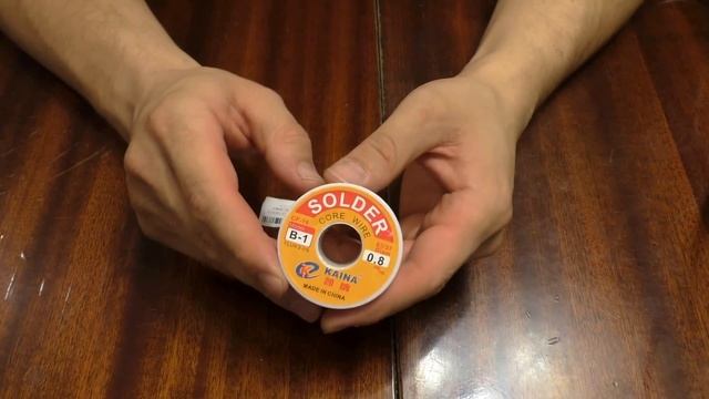 Припой 63/37 CF10 solder смотреть онлайн