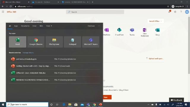 Getting Started with Office 365 - use your teacher's account provided to you by REB. смотреть онлайн