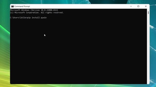 How to install pywin32 on windows 10/11 (working 2022) смотреть онлайн