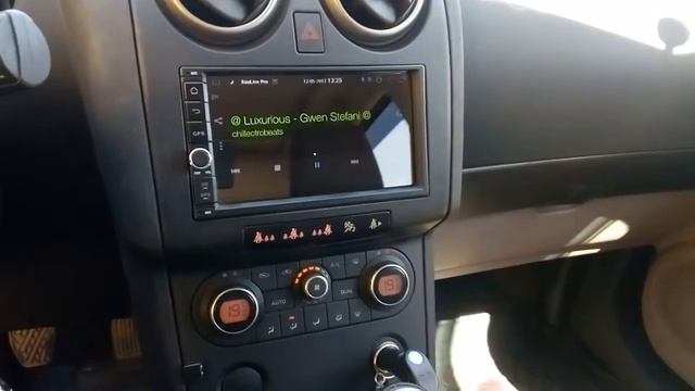 работа передней и задней парковочных камер в Nissan Qashqai смотреть онлайн