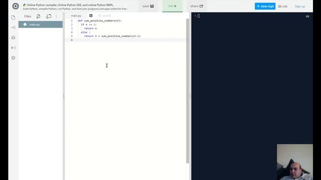 Python programming- 2Implement the sum_positive_numbers function, as a recursive function смотреть онлайн