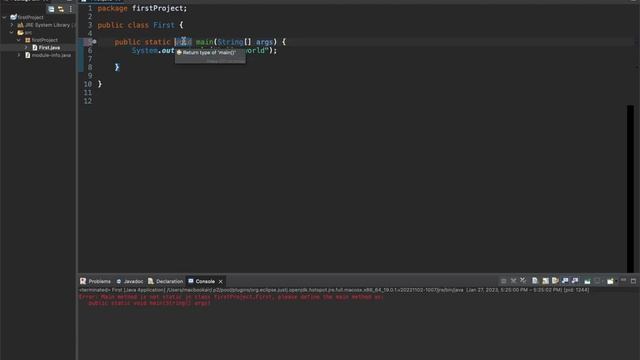 What is the significance of the main method in java? смотреть онлайн