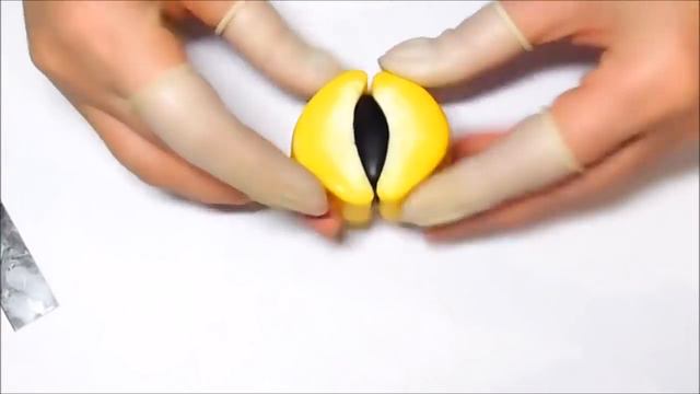 Мастер-класс: Трость "Кошачий глаз" из полимерной глины FIMO/polymer clay tutorial смотреть онлайн