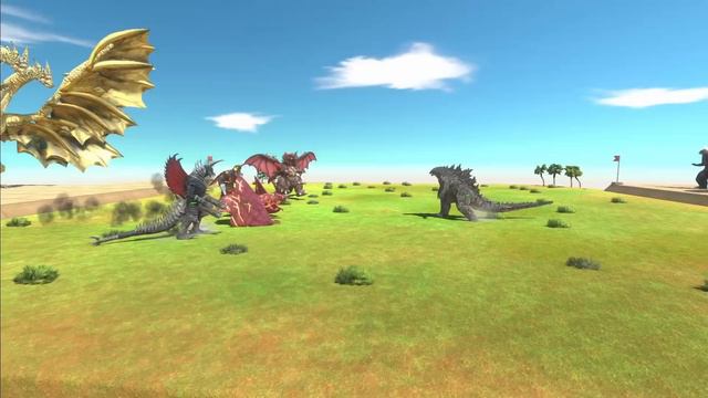 The Battle of the Titans Godzilla vs The Ultimate Kaiju Monster Squad - ARBS смотреть онлайн