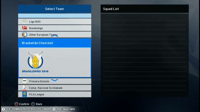 (PS3) PES 2017 GEMBOX PATCH DATAPACK 1 PATCH 1.02 QUICK UPDATE TEST смотреть онлайн