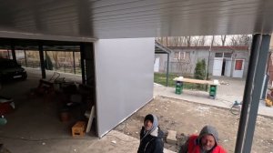 потолок из сэндвич-панелей