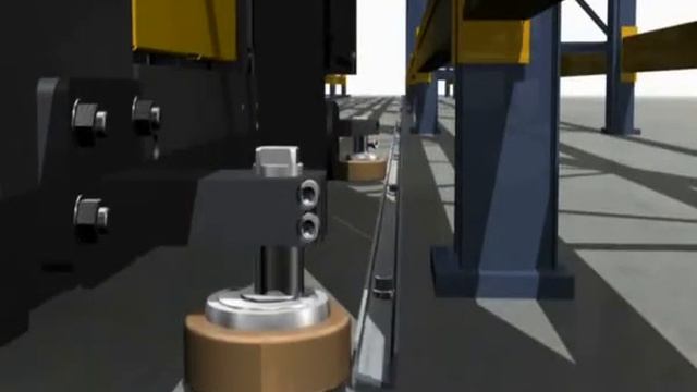 JUNGHEINRICH-VNA-forklift-truck with rail-guidance смотреть онлайн