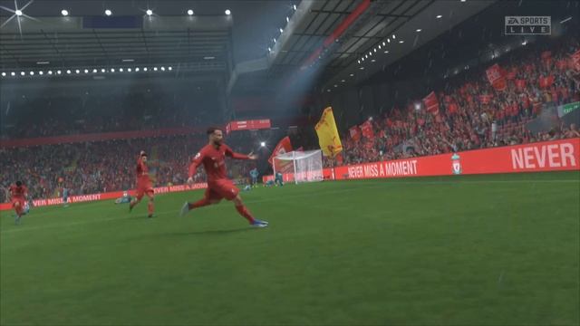 FIFA 23 PS5 - Mac Allister last minute Liverpool goal смотреть онлайн