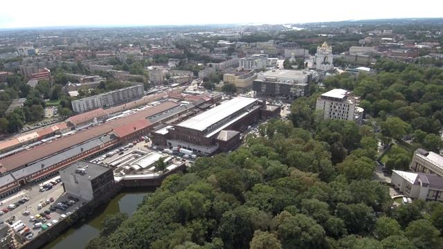 Аэросъемка бастион Кронпринц, ТРЦ Акрополь, ТРЦ Эпицентр, Центральный рынок, Верхнее озеро смотреть онлайн