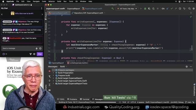 Letting the Design Evolve / Swift Code Katas #22: Expense Report смотреть онлайн