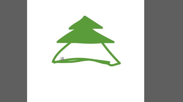 Рисуем елки детям часть 9 смотреть онлайн