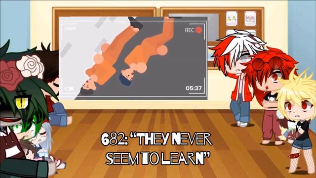 MHA react to SCP 682 1/? смотреть онлайн