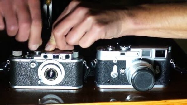 Волшебная музыка затвора Leica M3 и Leica IIIa