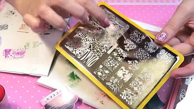 Обзор.17 пластин для Стемпинга Cici@Sisi с Алиэкспресс/Aliexpress!Акриловые пластины для Стемпинга. смотреть онлайн