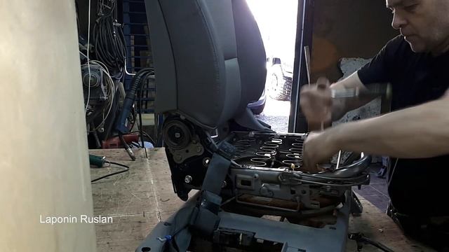 Hyundai Grand Starex. Переделка механизмов сидений. Часть 1.