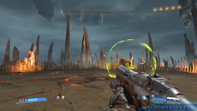 Doom 2016 - Hell Guards Boss Fight (Outnumbered? No Problem Trophy / Achievement Guide) смотреть онлайн