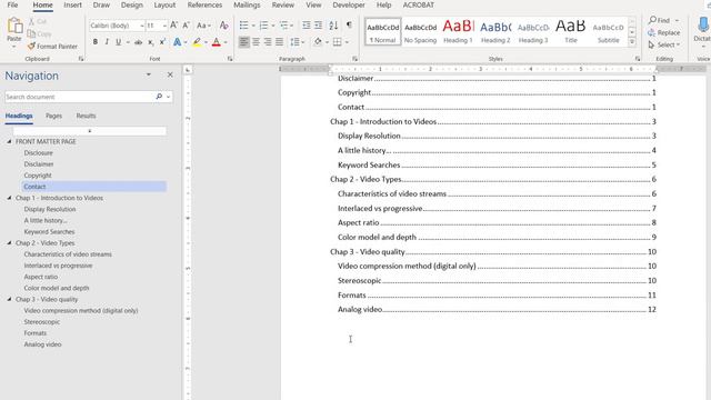 MS Word - How To Insert Multiple Page-Number Formats To The Same Word Document