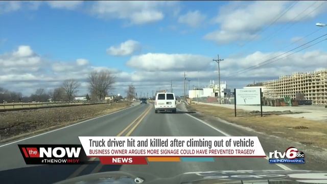 Truck driver killed after getting out of truck смотреть онлайн