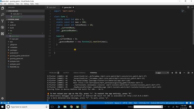Building a Guessing Game with Flutter - Part 3 смотреть онлайн