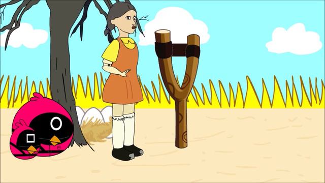 Angry birds Squid Game Red Light Green Light Bowser12345 смотреть онлайн