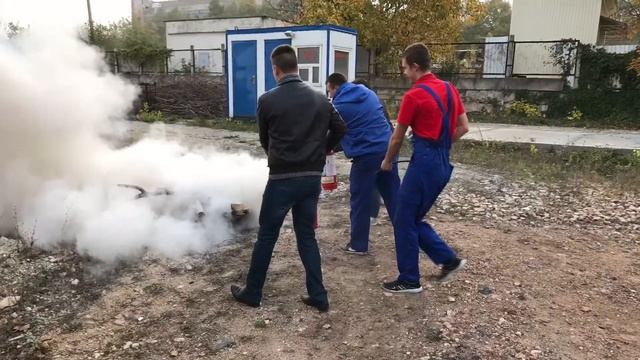 Тренировка пожарной по безопасности смотреть онлайн