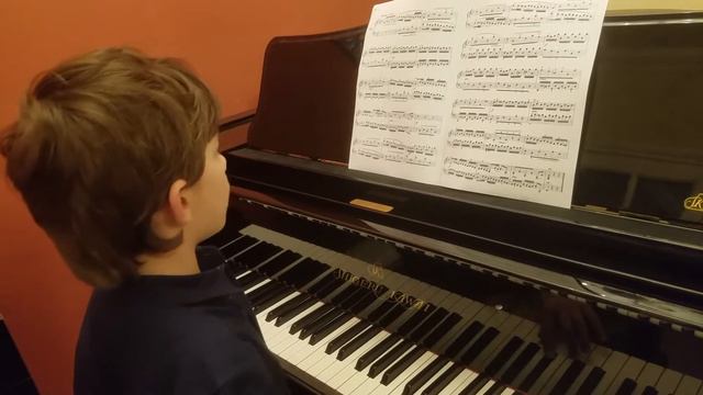 Сольфеджио - пение с листа Двухголосная Инвенция 8 Бах. Solfege first-sight singing Bach Invention смотреть онлайн