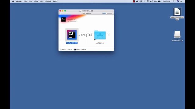Instalação do IntelliJ IDEA Community Edition no MacOS смотреть онлайн