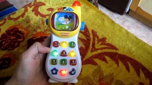 Обзор детская игрушка Joy Toy - Розумний Умный телефон, Кмітлива мобілочка УКРАИНА