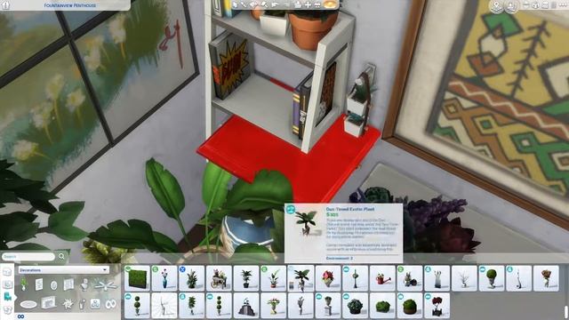 PLANTS OVERLOAD! Botanist's dream bedroom | The Sims 4 speed build | no CC смотреть онлайн