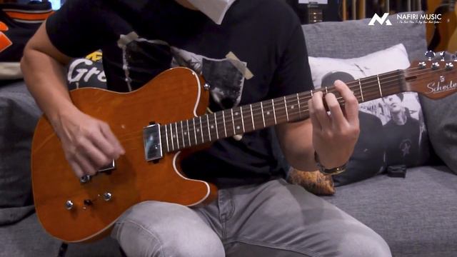 Schecter PT Van Nuys in Natural смотреть онлайн