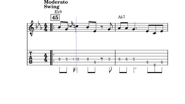Blues in Hoss Flat Guitar Solo смотреть онлайн