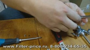 Ремонт крана фильтра воды гейзер, аквафор, барьер, атолл
