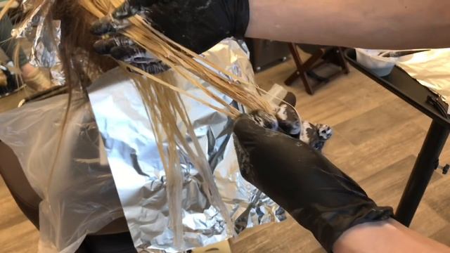 Коррекция омбре