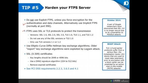 Top 10 Tips for Securing Your FTP or SFTP Server