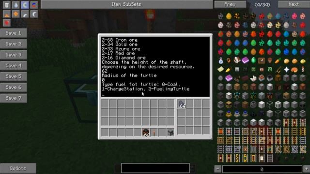 ComputerCraft - Программа для черепахи - Карьер смотреть онлайн