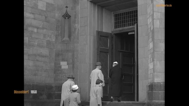 Düsseldorf 1958 - Königsallee - Neubauten - Rhein - Dusseldorf post-wwII смотреть онлайн
