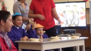 Фестиваль народных игр «Дружат дети всей земли». Игра «Китайский ужин»