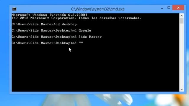 CREAR DIRECTORIOS o CARPETAS aplicando el COMANDO MD - MKDIR (MS-DOS) | 2018 Funcional смотреть онлайн