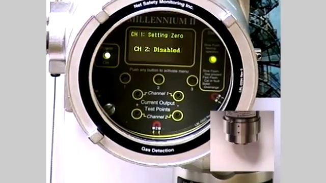 Millennium II Series Gas Detectors: Zero Calibration of Combustible Gas Sensors смотреть онлайн