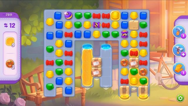 Homescapes Level 789 - 23 Moves - No Boosters